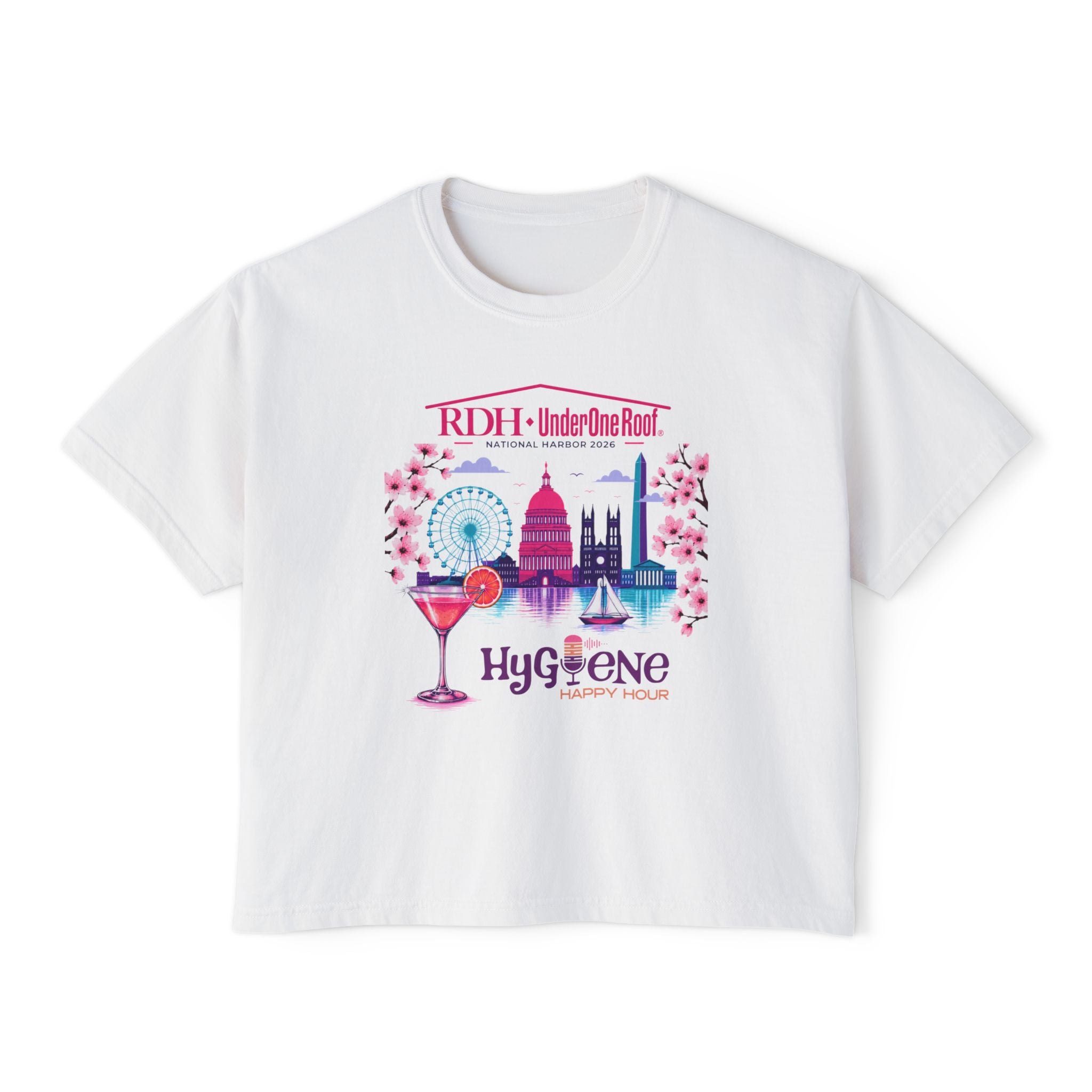 Cheers DC Skyline Hygiene Conference Tee | Boxy Tee